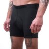 Pánské funkční kalhoty karátké Sensor Cyklo Basic - true black Velikost: XL - Obrázek 2
