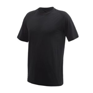Pánské funkční triko Sensor Merino Active No Logo kr.rukáv - raglan černá Velikost: XL