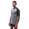 Pánské funkční triko Sensor Merino Active PT Adventure kr.rukáv - šedá/černá Velikost: M - Obrázek 2