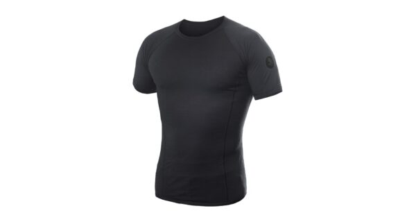 Pánské funkční triko Sensor Merino Air kr.rukáv - černá Velikost: L