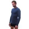 Pánské funkční triko Sensor Merino DF dl.rukáv - deep blue Velikost: M - Obrázek 2
