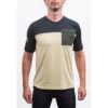 Pánské funkční triko s krátkým rukávem Fresh Trash Horizon pocket -  Sand/Black Velikost: M - Obrázek 2