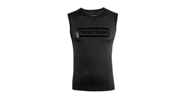 Pánské triko bez rukávů Fresh Trash Convert jersey no sleeve - True black Velikost: M