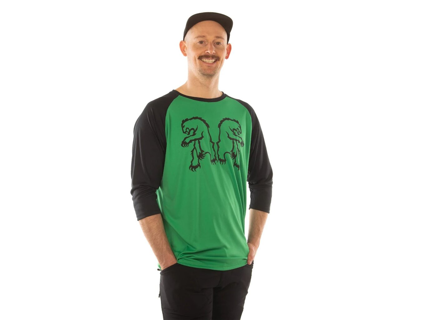 Pánský cyklistický dres Chromag Mission pánský - Fern Velikost: L