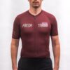 Pánský cyklistický dres Fresh Trash Lite merino EVO - Merlot red Velikost: XXL - Obrázek 2