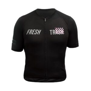 Pánský cyklistický dres Fresh Trash Lite merino EVO - True black Velikost: XXL