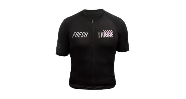 Pánský cyklistický dres Fresh Trash Lite merino EVO - True black Velikost: XXL