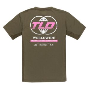 Pánský cyklistický dres Troy Lee Designs Skyline ride tee - Worldwide Caper Velikost: XL