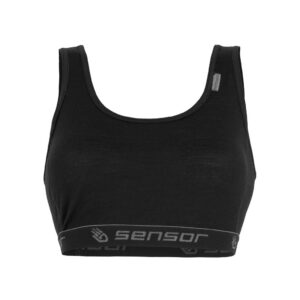 Podprsenka Sensor Merino Active - černá Velikost: XXL