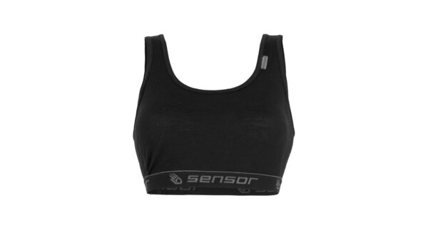 Podprsenka Sensor Merino Active - černá Velikost: XXL