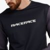 RACE FACE SOFTGOODS Pánský cyklistický dres Race Face Indy dl.rukáv - charcoal Velikost: L - Obrázek 2