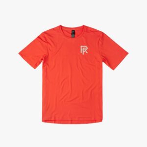 RACE FACE SOFTGOODS Pánský dres Race Face Commit Tech Top kr.rukáv - coral Velikost: L