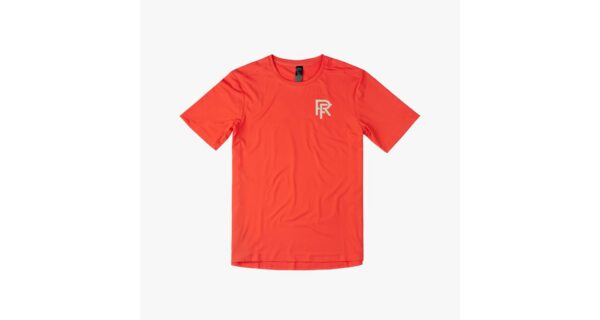 RACE FACE SOFTGOODS Pánský dres Race Face Commit Tech Top kr.rukáv - coral Velikost: L