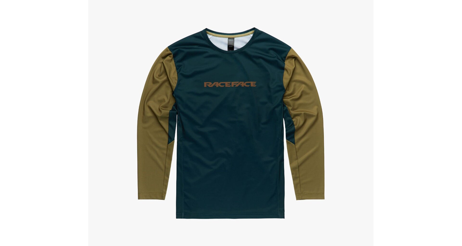 RACE FACE SOFTGOODS Pánský dres Race Face Indy dl.rukáv - pine Velikost: XL