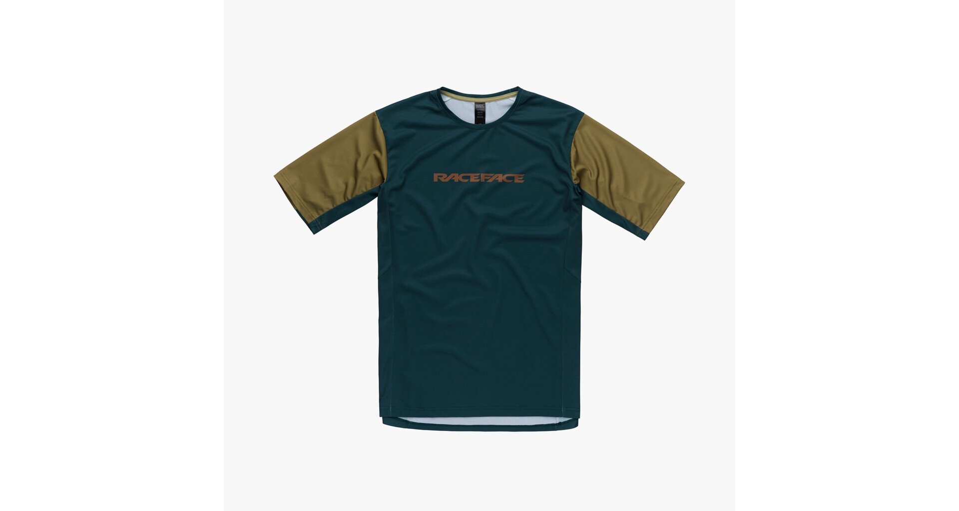 RACE FACE SOFTGOODS Pánský dres Race Face Indy kr.rukáv - pine Velikost: XXL