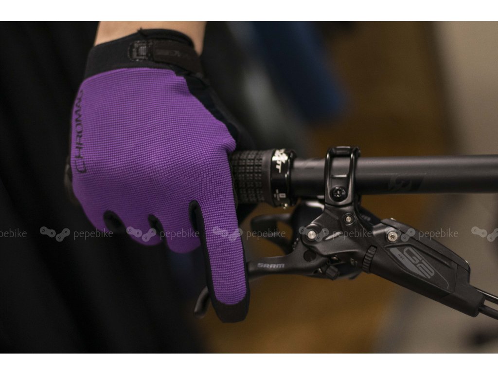 Rukavice Chromag Tact - fialové Velikost: XL - Obrázek 2