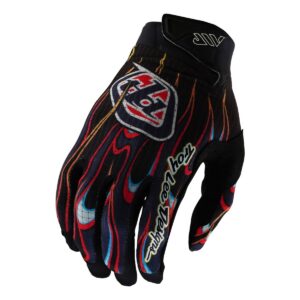 Rukavice Troy Lee Designs Air - Torched Black/Red Velikost: 2XL