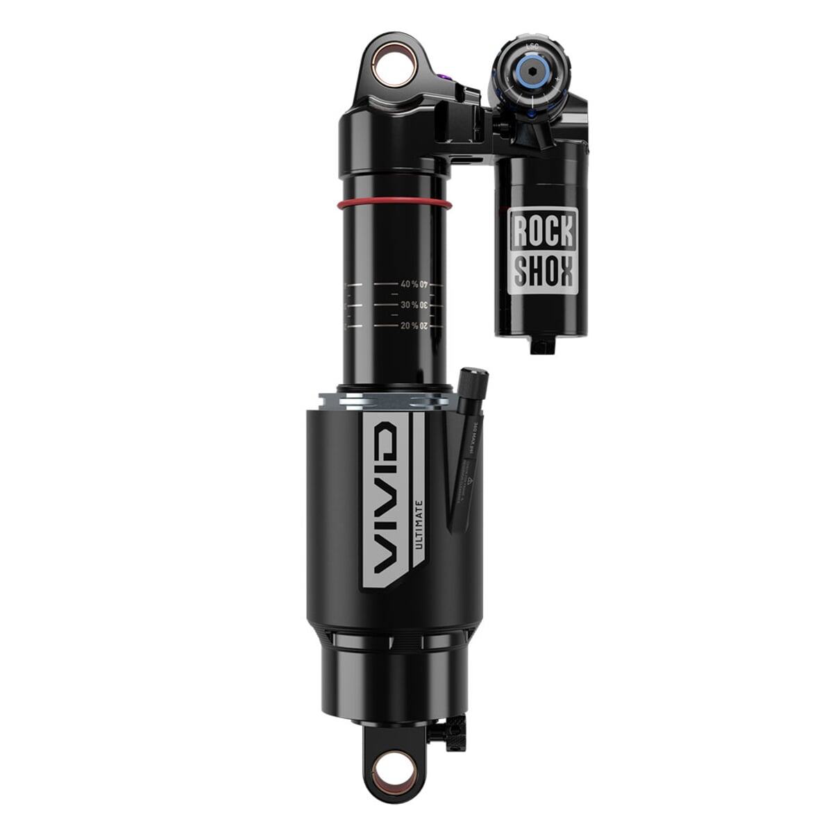 SRAM ROCK SHOX Tlumič RockShox Vivid Ultimate - 210x55 mm - Obrázek 2