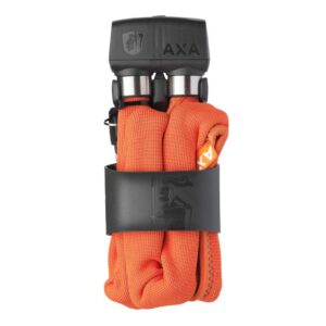 Zámek Axa Foldable 600-serie 6mm - klíč Barva: Oranžová
