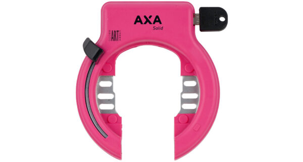 Zámek Axa Solid - klíč Barva: Růžová