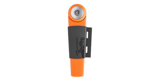 Zámek Axa Toucan 80/4 shackles 6mm - klíč Barva: Oranžová