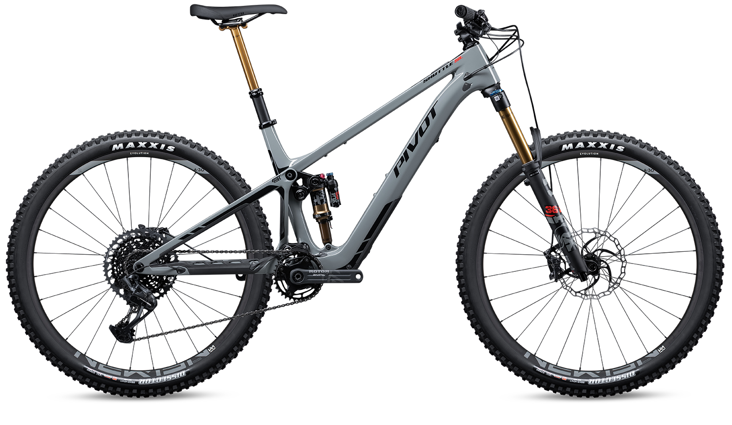 Celoodpružené elektrokolo Pivot Shuttle SL PRO X0 Eagle Transmission Barva: Desert Sage Green