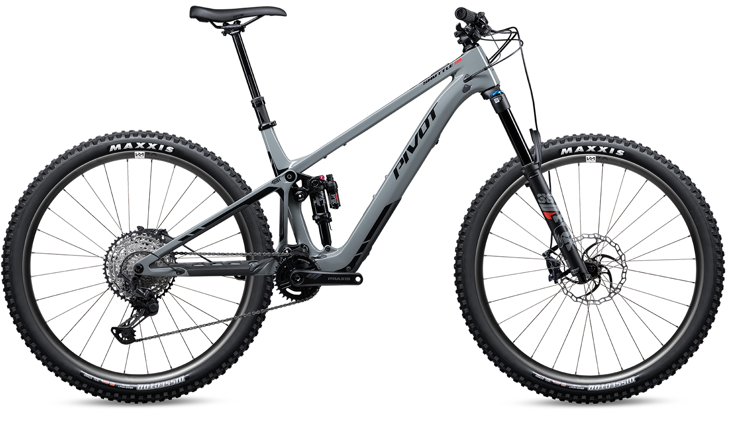 Celoodpružené elektrokolo Pivot Shuttle SL Ride SLX/XT Barva: Desert Sage Green