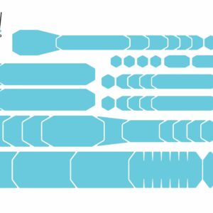 Curve Wrap sada ochranných polepů na kolo