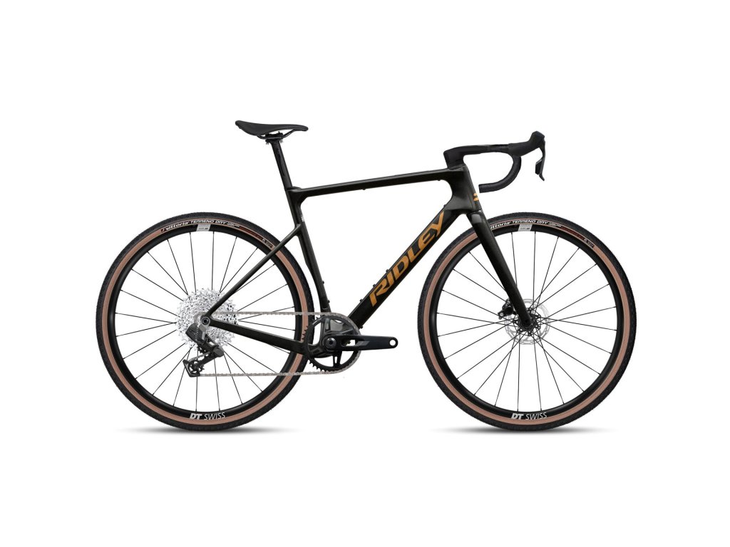 Gravel kolo Ridley Astr Rival XPLR - 1x13 Barva: Black Metallic/Bronze