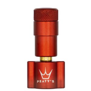 PEATYS Hlavice pro CO2 pumpy Peaty's Holeshot Barva: Red