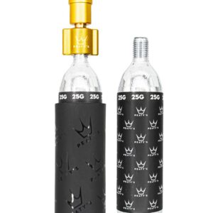 PEATYS Pumpa na bombičky Peaty's Holeshot Co2 tyre inflator Barva: Gold