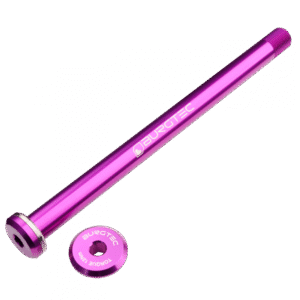 Zadní osa Burgtec pro Santa Cruz 168.5mm Barva: Purple Rain