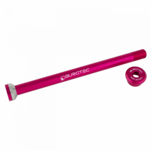 Zadní osa Burgtec pro Transition 171mm Barva: Toxic Barbie