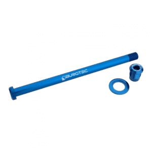 Zadní osa Burgtec pro Trek 194mm Barva: Deep Blue