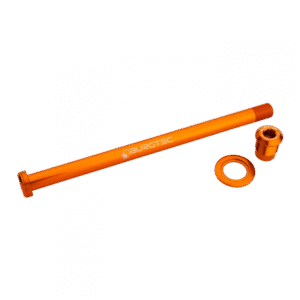Zadní osa Burgtec pro Trek 194mm Barva: Iron Bro Orange