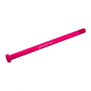 Zadní osa Burgtec pro Trek 198.5mm Barva: Toxic Barbie