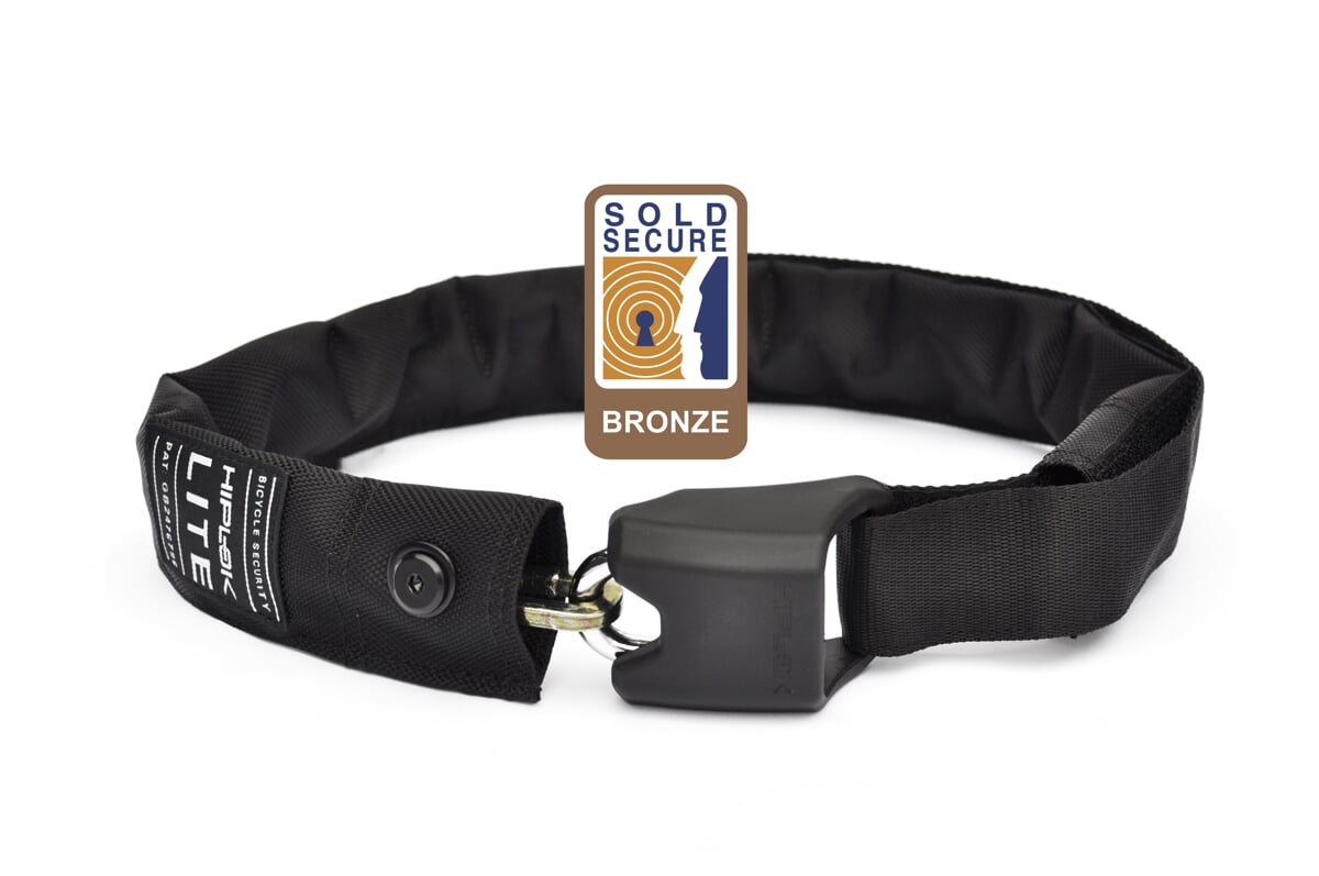 Zámek Hiplok Lite Barva: Černá