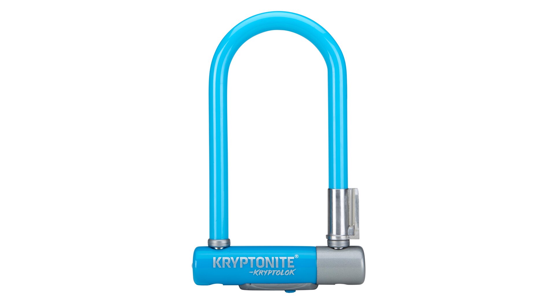 Zámek Kryptonite Kryptolok Mini 7 + Flex-Frame - klíč Barva: Modrá