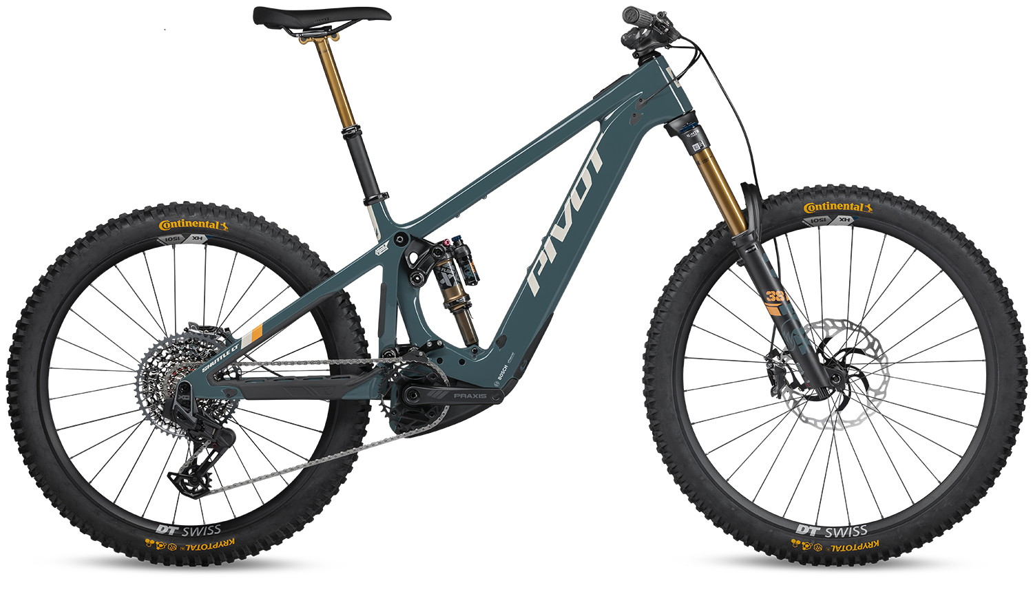 Celoodpružené elektrokolo Pivot Shuttle LT PRO X0 Eagle Transmission Barva: Willow Green