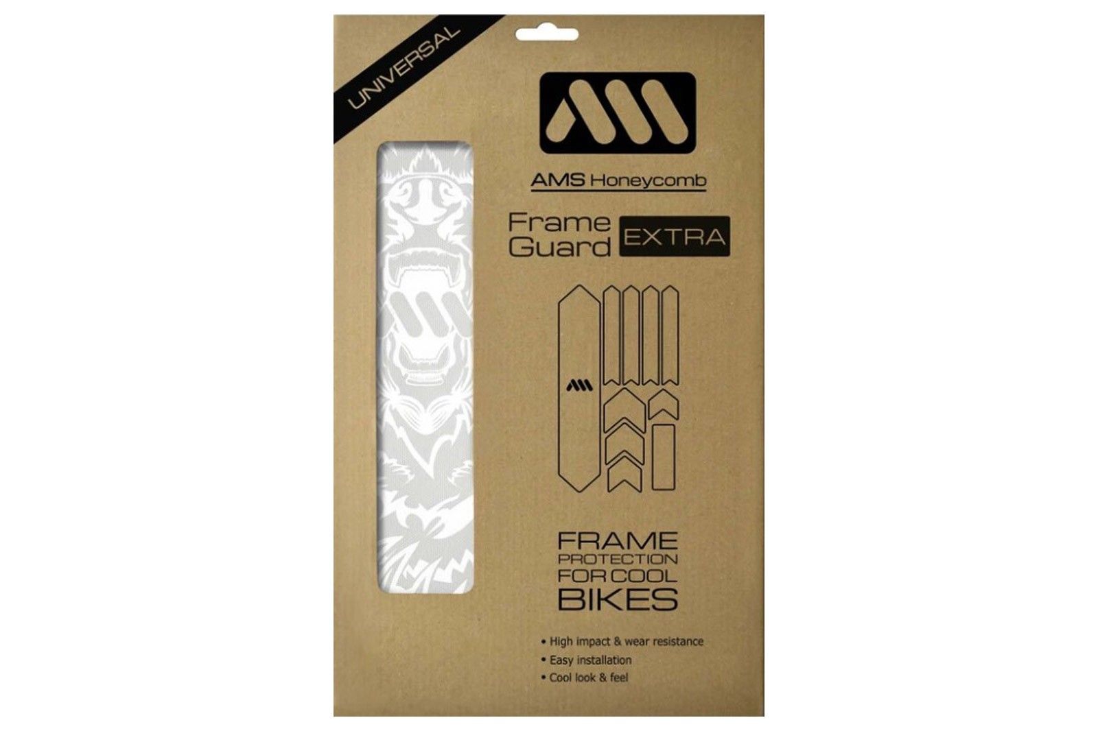 AMS ochranné polepy - EXTRA - White/Bear