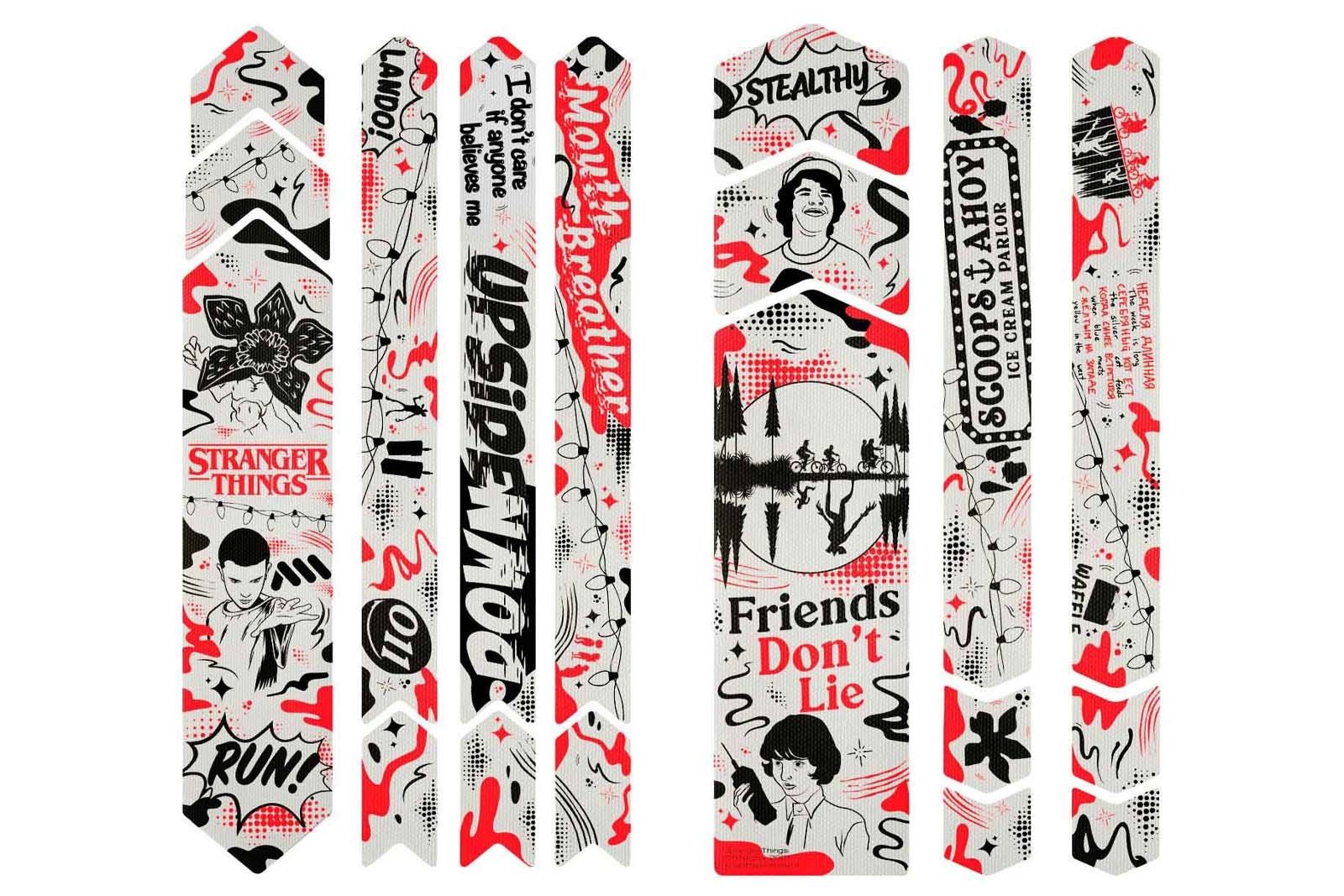 AMS ochranné polepy - FULL - UpsideDown /Black - Obrázek 2