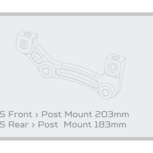 Adaptér brzd Hope - IS Typ: B