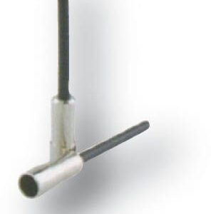 Alligator Ocelová koncovka s brčkem LY-HPB15 průměr 5 mm