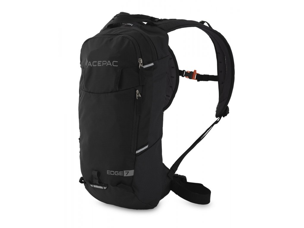 Batoh ACEPAC Edge 7 - černý - Obrázek 2