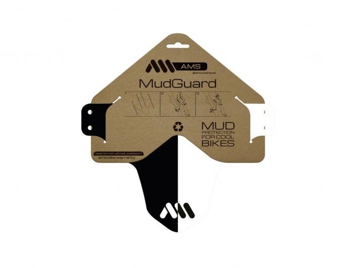 Blatníček AMS Mud - Black/White - Obrázek 2