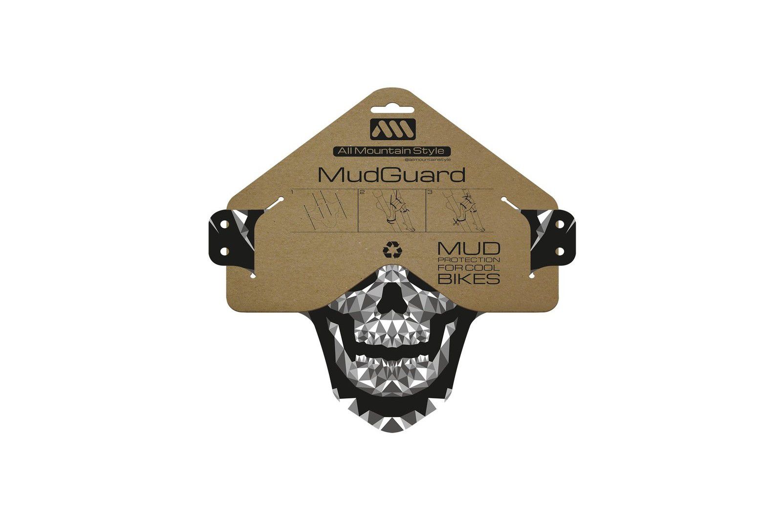 Blatníček AMS Mud - Grey/Skull - Obrázek 2