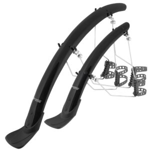 Blatníky FORCE WIN38 Aluflex 28" + vzpěry - černé