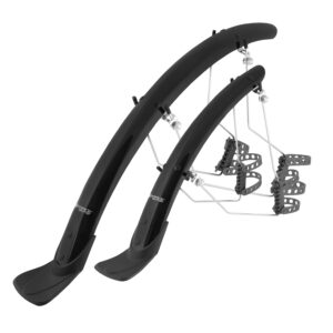 Blatníky FORCE WIN42 Aluflex 28" + vzpěry - černé