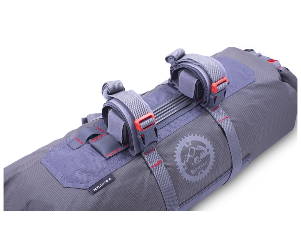 Brašna na řidítka ACEPAC Bar Roll Nylon - šedá - Obrázek 2