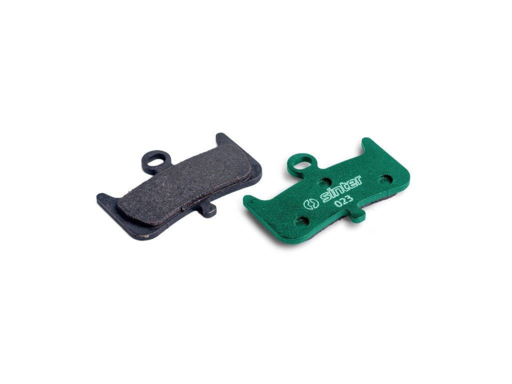 Brzdové destičky Sinter - Hayes Dominion A4 Směs: Green